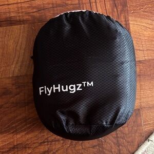 FlyHugz pink travel pillow